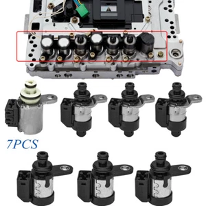 7Pcs RE5R05A Transmission Solenoid Kit For Nissan Armada Frontier Titan Xterra - Foto 1 di 12