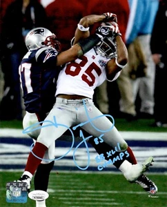 David Tyree autographed signed inscribed 8x10 photo NFL New York Giants JSA COA - Picture 1 of 2