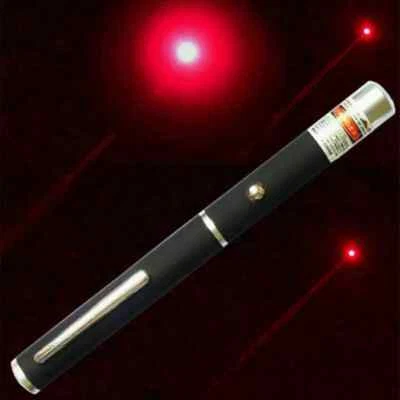 500 METR Laserpointer Grün Rot Reichweite EXTREM STARK SEHR HELL 1mW Akku DE - Bild 1 von 4