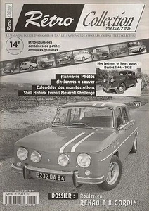 RETRO SAMMLUNG 28 2001 ORDNER RENAULT 8 GORDINI BERLIET SUPER DAUPHINE 1938 - Bild 1 von 1