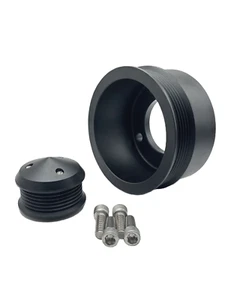 FORD SERPENTINE PULLEYS 6PK BLACK WINDSOR - CLEVELAND - Picture 1 of 4