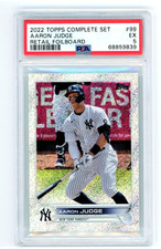 Aaron Judge 2022 Topps #99 PSA 5 EX /875 Retail Foil Board