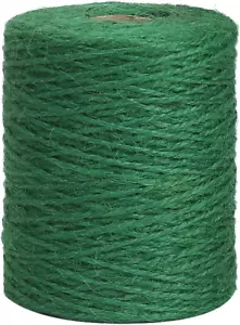 Garden Twine, 656 Feet 2Mm Green Plant Ties, Strong Jute Twine String for Climbi - Picture 1 of 12