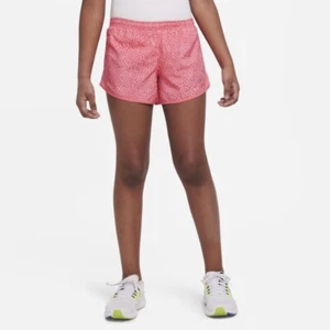 NWT NIKE Girls Shorts Dri-Fit Tempo Running Shorts FB1078 Coral Size L - Picture 1 of 6