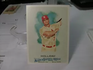 2010 Topps Allen & Ginters #51 - Matt Holliday - St. Louis Cardinals 10-1373 - Picture 1 of 2