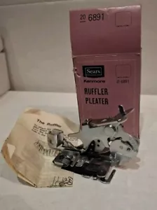 Vintage Sears Kenmore Ruffler Pleater Nähmaschinenaufsatz 20 6891 in orig. box - Bild 1 von 4