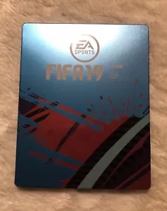 FIFA 19 STEELBOOK - PS4 XBOX ONE - RARE - NEW STEEL CASE Exclusive 👀 👍🏼 🔥 - Picture 1 of 4