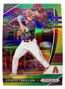 2020 Panini Prizm Draft Picks - Spencer Torkelson #PDP1 Green Pulsar Prizm (RC) - Picture 1 of 2