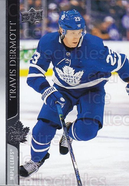 2020-21 Upper Deck #417 Travis Dermott - Image 1 of 1