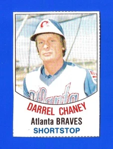 1977 Hostess BASEBALL #57 DARREL CHANEY ATLANTA BRAVES (SB2) - Picture 1 of 2