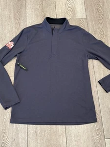 Nike Dri-Fit Victory Golf 1/2 Half-Zip LS Pullover Men’s Medium BV0398-015 Grey - Picture 1 of 6
