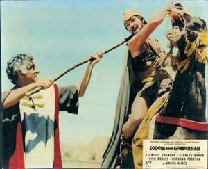 SODOM AND GOMORRAH STANLEY BAKER STEWART GRANGER LOBBY