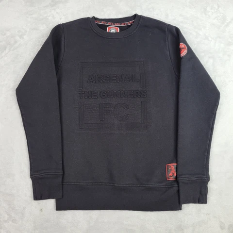 Arsenal Sweatshirt Men XS Black Gunners Football Club Soccer Sweater AFC Adult Cover
