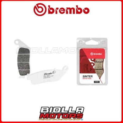 KIT PASTIGLIE FRENO BREMBO TRIUMPH STREET TWIN 900 2017 ANTERIORE + POSTERIORE [ Foto 1 de 4