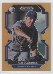 2022 Panini Prizm Draft Picks Neon Orange Prizm /50 Ryan Jennings #PDP128