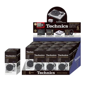 Technics Colección Miniatura JUEGO DE CAJA Versión 12 Piezas Juego de 5 Tipos Envío Rápido - Imagen 1 de 14