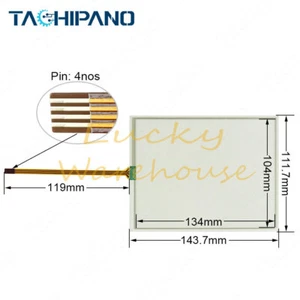 1PC for Touch screen glass panel 0554-X268 0554-X268/01-TW 0554-X268 /01-TW~ - Picture 1 of 30