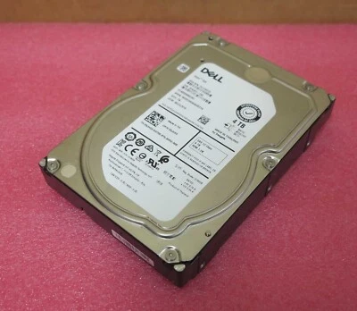 Dell Enterprise 4TB 3.5" SAS 12G 7.2K 128MB Server Hard Drive HDD 5JH5X - Image 1 of 4
