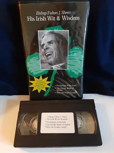 Bishop Fulton J Sheen His Irish Wit and Wisdom VHS-Band - Bild 1 von 10