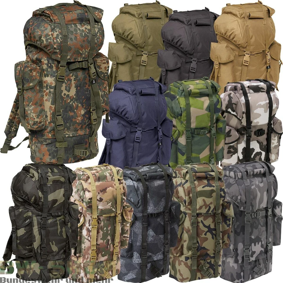 BUNDESWEHR KAMPFRUCKSACK 65L NEU BW RUCKSACK ARMY ARMEE OUTDOOR TREKKING TASCHE - Bild 1 von 1