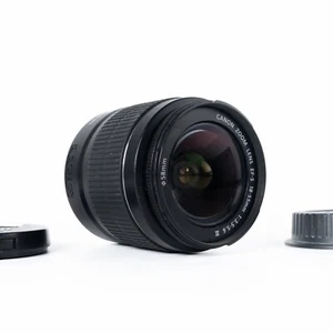 Canon EF-S 18-55mm f/3.5-5.6 III Camera Lens w/ Covers - Black - Picture 1 of 10