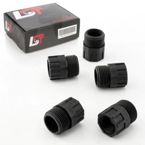 5x Connettore Giunto Sistema a Vite Riduttore Riduzione Tubo PE 3/4"x1" - Foto 1 di 7