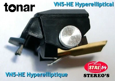 TONAR INTERNATIONAL DIAMOND VN5-HE HYPERELLIPTIQUE stylet TONAR pour SHURE V15-V VN-5-MR V15 type 5 V & VN5G