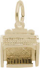 10K or 14K Gold Organ Charm by Rembrandt