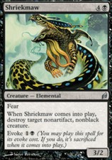 Lorwyn Shriekmaw - Foil x1 Light Play, English Magic Mtg M:tG