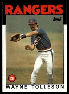 1986 Topps #641 Wayne Tolleson - Picture 1 of 2