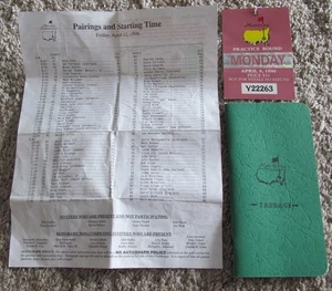 MASTERS CONTESTANTS YARD GUIDE FROM G. SARAZEN ESTATE W/FAMILY LOA - Picture 1 of 17
