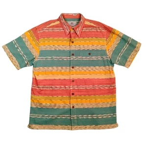 NWOT The Territory Ahead Shirt Men's Medium Multicolor Striped Button Up Casual - Picture 1 of 10