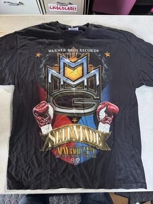 Camisa De Colección WB Warner MMG Maybach Música Rick Ross Hecha a Mano Adulto L Rap Hip Hop Foto 1 de 4