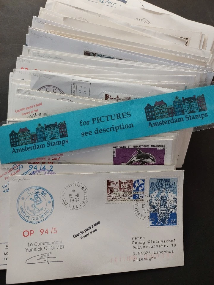 TAAF France Antarctica 200 capas muito finas e fdc's incl melhor High Cat TOP! - Imagem 1 de 1