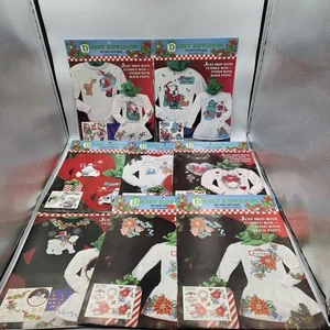Daisy Kingdom No-Sew Applikation Weihnachten Menge 9 Santa Tiere Weihnachtsstern & mehr - Bild 1 von 14