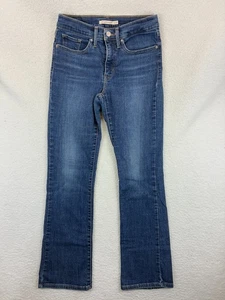 Levi’s 315 Shaping Bootcut Jeans Women’s 27 Blue Stretch Mid Rise W27 L30 - Picture 1 of 13