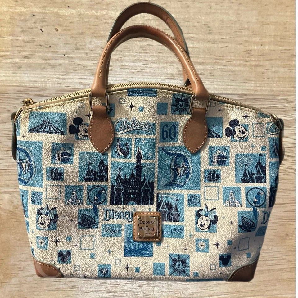 Disney Parks Dooney & Bourke Disneyland 60th Anniversary Satchel – Retired - Image 1 of 4