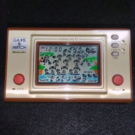 Nintendo Game & Watch Parachute Wide Screen 1981 LCD Handheld Tested JP