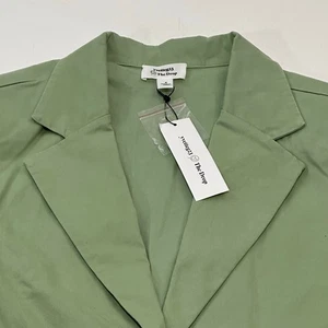 The Drop Damen Blazer Quiet Green Convertible Fit Einknopf, Größe S - Bild 1 von 5