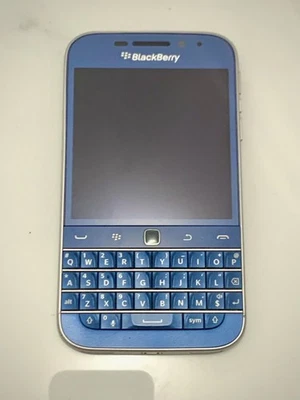 BLACKBERRY CLASSIC Q20 (UNLOCKED)+ BLUE - Limited Edition !! - Image 1 of 4