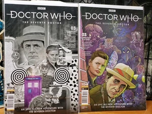 Doctor Who: The Seventh Doctor: Operation Volcano #3A, 3B,  2018 Will Brooks NM  - Picture 1 of 3