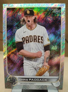 2022 Topps Factory Set Walmart Foilboard #593 Chris Paddack San Diego Padres - Picture 1 of 2