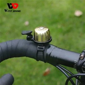 WEST BIKING Timbre de Bicicleta Clásico Timbre de Mano Mini Campana de Bicicleta Manillar - Imagen 1 de 17