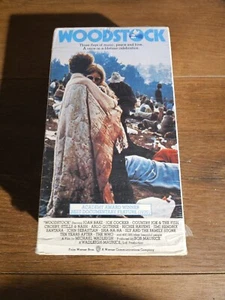 Woodstock VHS 1992 Warner 2 Tapes Vintage Doc - Picture 1 of 5