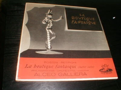 Alceo Galliera 10-inch Lp Record La Boutique Fantasque UK Angel Rossini-Respighi - Image 1 of 4