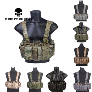 Emersongear UW Gen Lightweight Chest Rig MOLLE Airsoft Gear Hunting Vest Outdoor - Picture 1 of 20