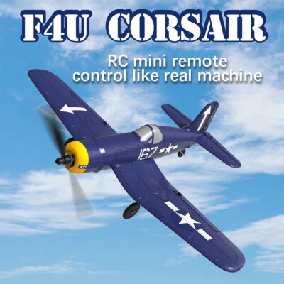 Volantex 2.4G F4U Corsair 400 Ready To Fly 4CH RC Plane + Flight Stabilisation - Image 1 of 4