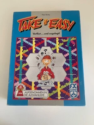 TAKE it EASY Peter Burley FX Schmid Sammler Spiel 1997 Vollständig Top - Bild 1 von 3