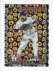 2024 Topps Update Series #US327 DINELSON LAMET LA Dodgers JACK O'LANTERNS - Bild 1 von 2