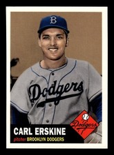 1995 Topps Archives Brooklyn Dodgers Carl Erskine #61
